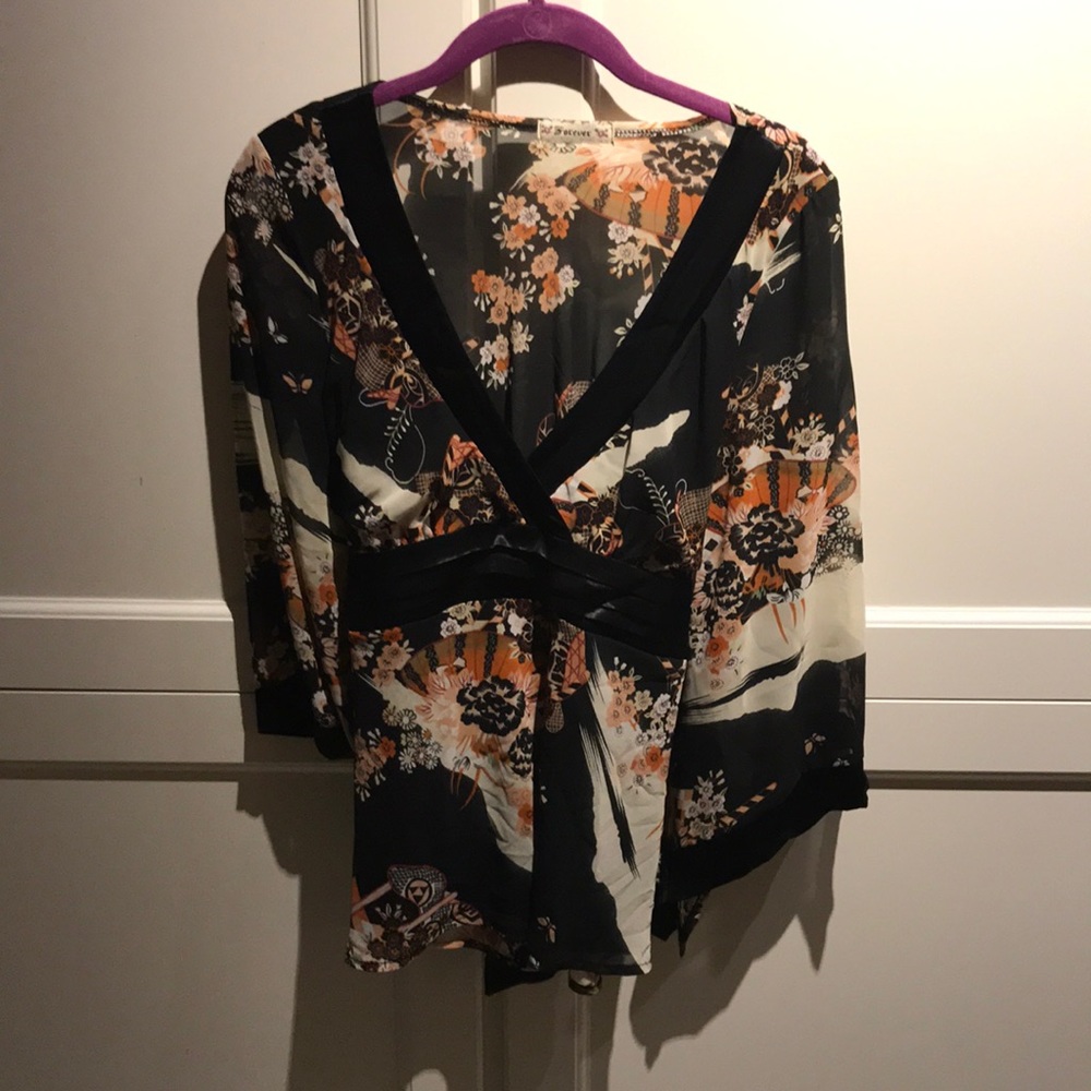 Asian style blouse